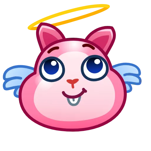 Стикер 5 Bunny Emoji