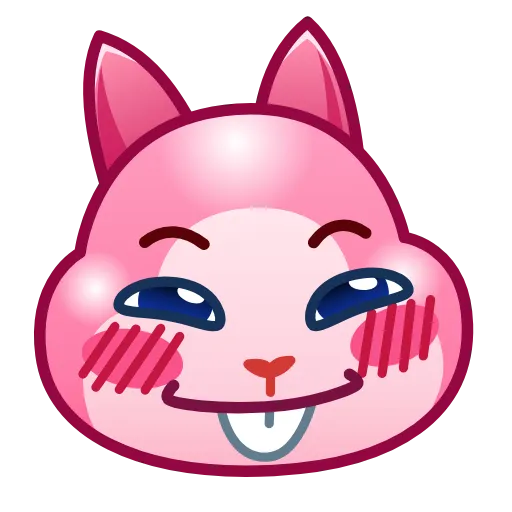 Стикер 4 Bunny Emoji