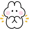 Стикер 7 🌷 Зайчик