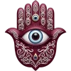 Стикер 35 Burgundy Zen