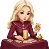 Стикер 25 Burgundy Zen