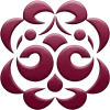 Стикер 38 Burgundy Zen