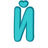 🙂 Эмодзи «Буквы, стикеры на заказ» для Telegram