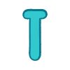 🙂 Эмодзи «Буквы, стикеры на заказ» для Telegram