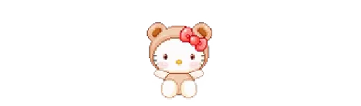 ❤️ Стикер «Burning Salmon Deer» для Telegram