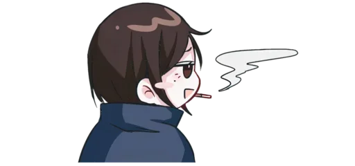 🚬 Стикер «JJK butSmol ×» для Telegram
