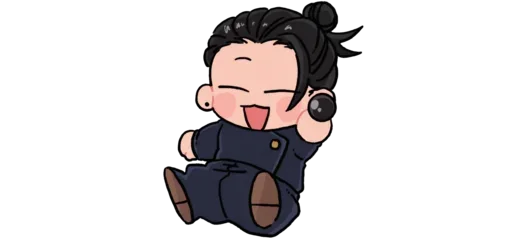 ⚫ Стикер «JJK butSmol ×» для Telegram