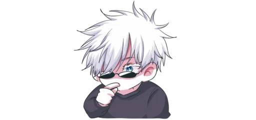 🤔 Стикер «JJK butSmol ×» для Telegram