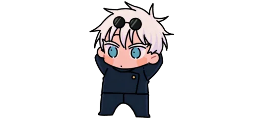 😶 Стикер «JJK butSmol ×» для Telegram