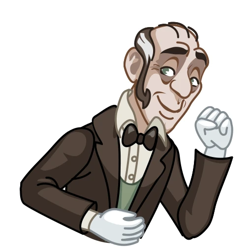Стикерпак «Butler Alfred» для Telegram — обложка