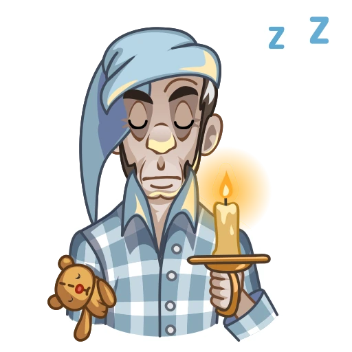 🥱 Стикер «Butler Alfred» для Telegram