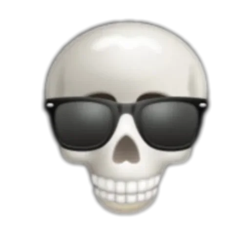 😎 Стикер «Черепки и тролли» для Telegram