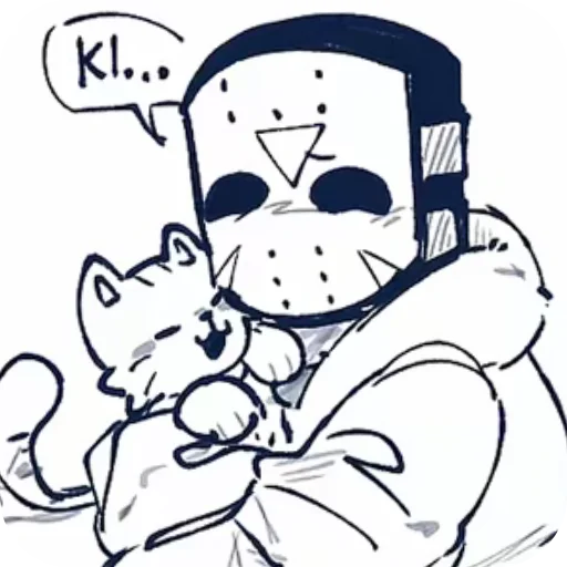 👾 Стикер «Jason» для Telegram