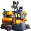 Стикер 20 🐶 Набор эмоджи со скинами башен по игре «Clash Royale»