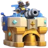 Стикер 21 🐶 Набор эмоджи со скинами башен по игре «Clash Royale»