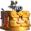 Стикер 39 🐶 Набор эмоджи со скинами башен по игре «Clash Royale»
