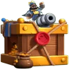 Стикер 15 🐶 Набор эмоджи со скинами башен по игре «Clash Royale»