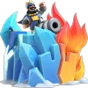 Стикер 36 🐶 Набор эмоджи со скинами башен по игре «Clash Royale»