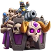 Стикер 18 🐶 Набор эмоджи со скинами башен по игре «Clash Royale»