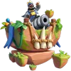 Стикер 23 🐶 Набор эмоджи со скинами башен по игре «Clash Royale»