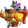 Стикер 41 🐶 Набор эмоджи со скинами башен по игре «Clash Royale»