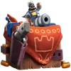 Стикер 26 🐶 Набор эмоджи со скинами башен по игре «Clash Royale»