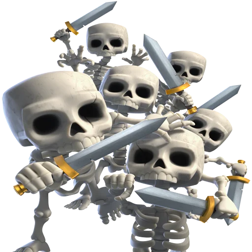 💀 Стикер «Clash Royale cards» для Telegram