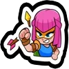 Стикер 34 🐶 Набор эмоджи по игре «Clash Royale»