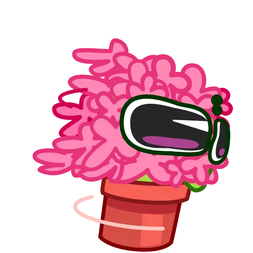 Стикер 17 Cactus And Balloon