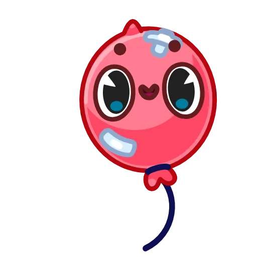 Стикер 7 Cactus And Balloon
