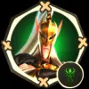 Стикер 37 🌐 Видеоанимированный набор эмоджи по игре «Call of Dragons»
