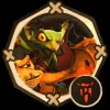 Стикер 22 🌐 Видеоанимированный набор эмоджи по игре «Call of Dragons»