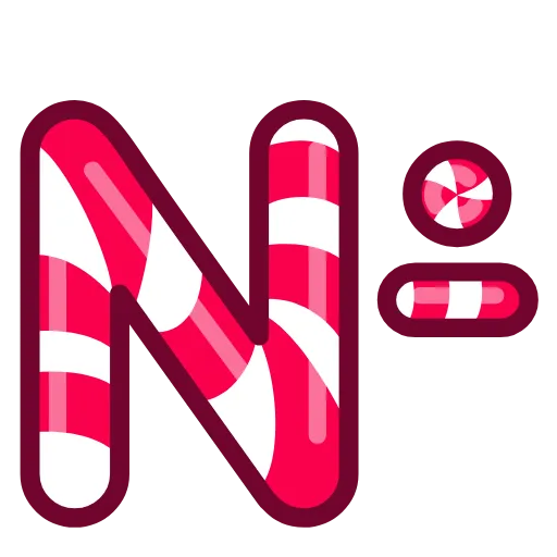 Стикер 53 #animated #decor #food #fonts #xmas