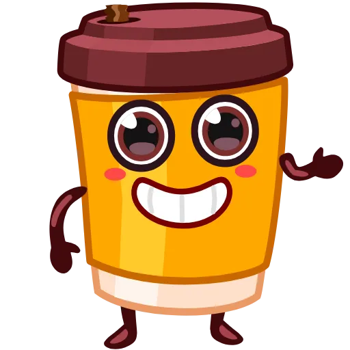 Стикер 8 Cup Puchino