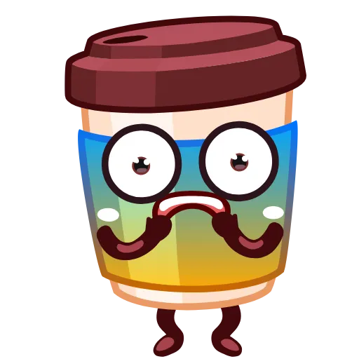 Стикер 4 Cup Puchino
