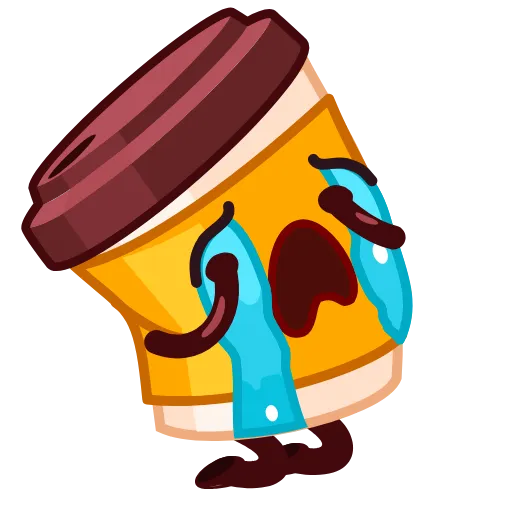 Стикер 10 Cup Puchino