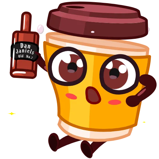 Стикер 17 Cup Puchino