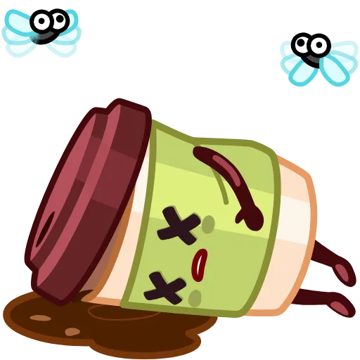 Стикер 14 Cup Puchino