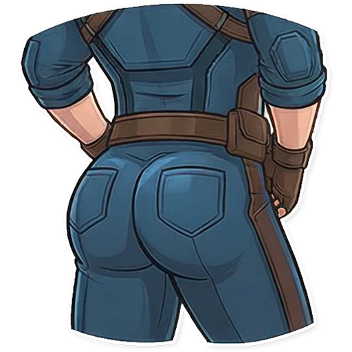 🍓 Стикер «Captain America» для Telegram