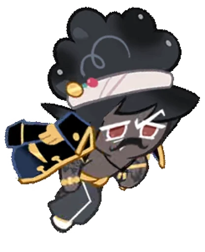 🤩 Стикер «Captain Caviar Cookie» для Telegram