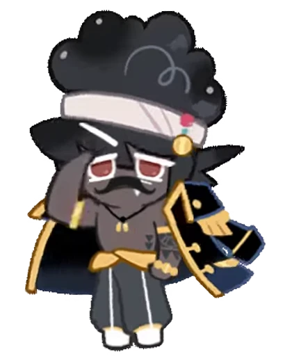 🤩 Стикер «Captain Caviar Cookie» для Telegram