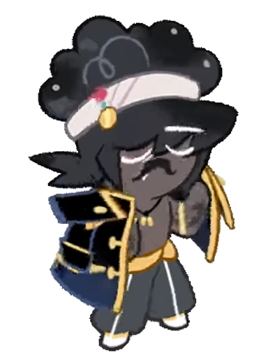 🤩 Стикер «Captain Caviar Cookie» для Telegram