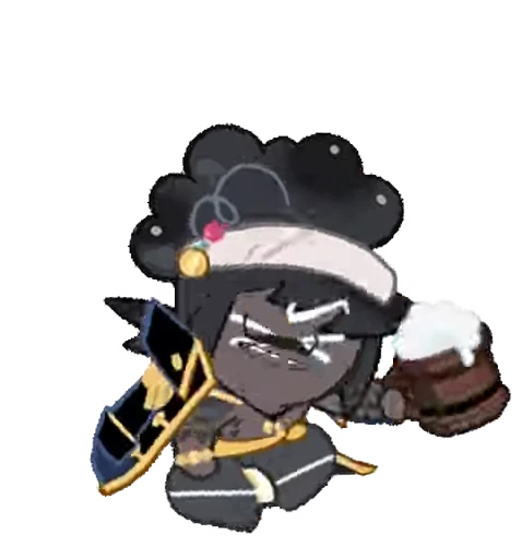 🤩 Стикер «Captain Caviar Cookie» для Telegram