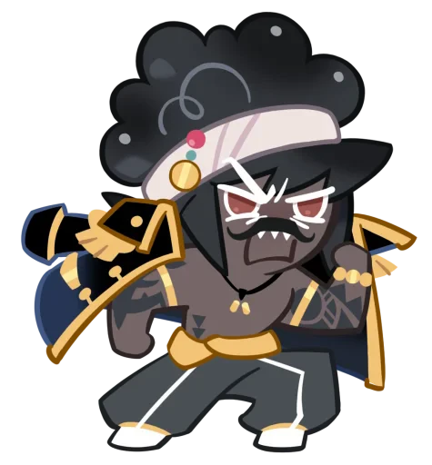🤩 Стикер «Captain Caviar Cookie» для Telegram