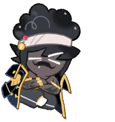 🤩 Стикер «Captain Caviar Cookie» для Telegram