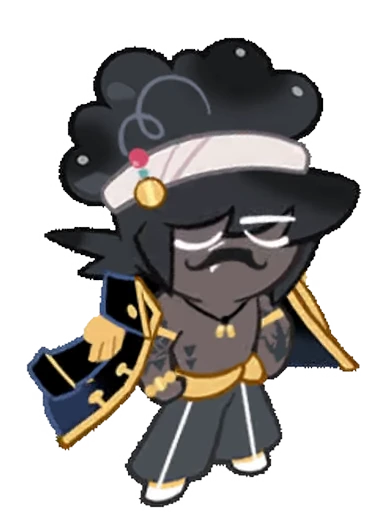 🤩 Стикер «Captain Caviar Cookie» для Telegram