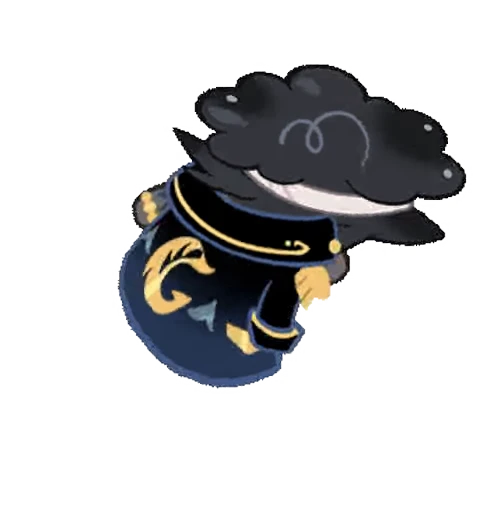 🤩 Стикер «Captain Caviar Cookie» для Telegram