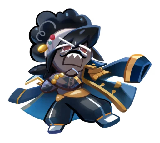 🤩 Стикер «Captain Caviar Cookie» для Telegram