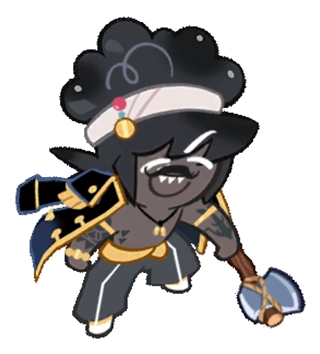 🤩 Стикер «Captain Caviar Cookie» для Telegram