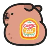 Стикер 34 🙂Capybara-2 - капибара
